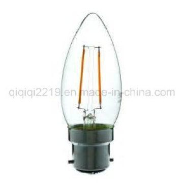1.5W C35 Clear Dim B22 Shop Light LED Filament Bulb